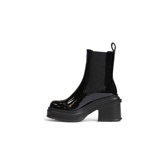 Armani Exchange Black Polyester Boot Armani Exchange