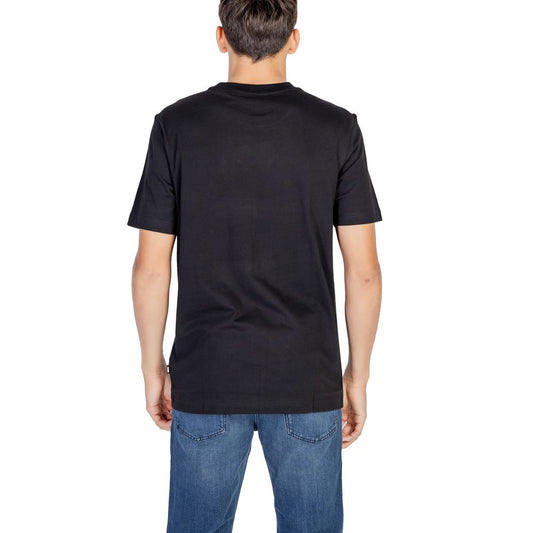 Hugo Boss Black Cotton T-Shirt Hugo Boss