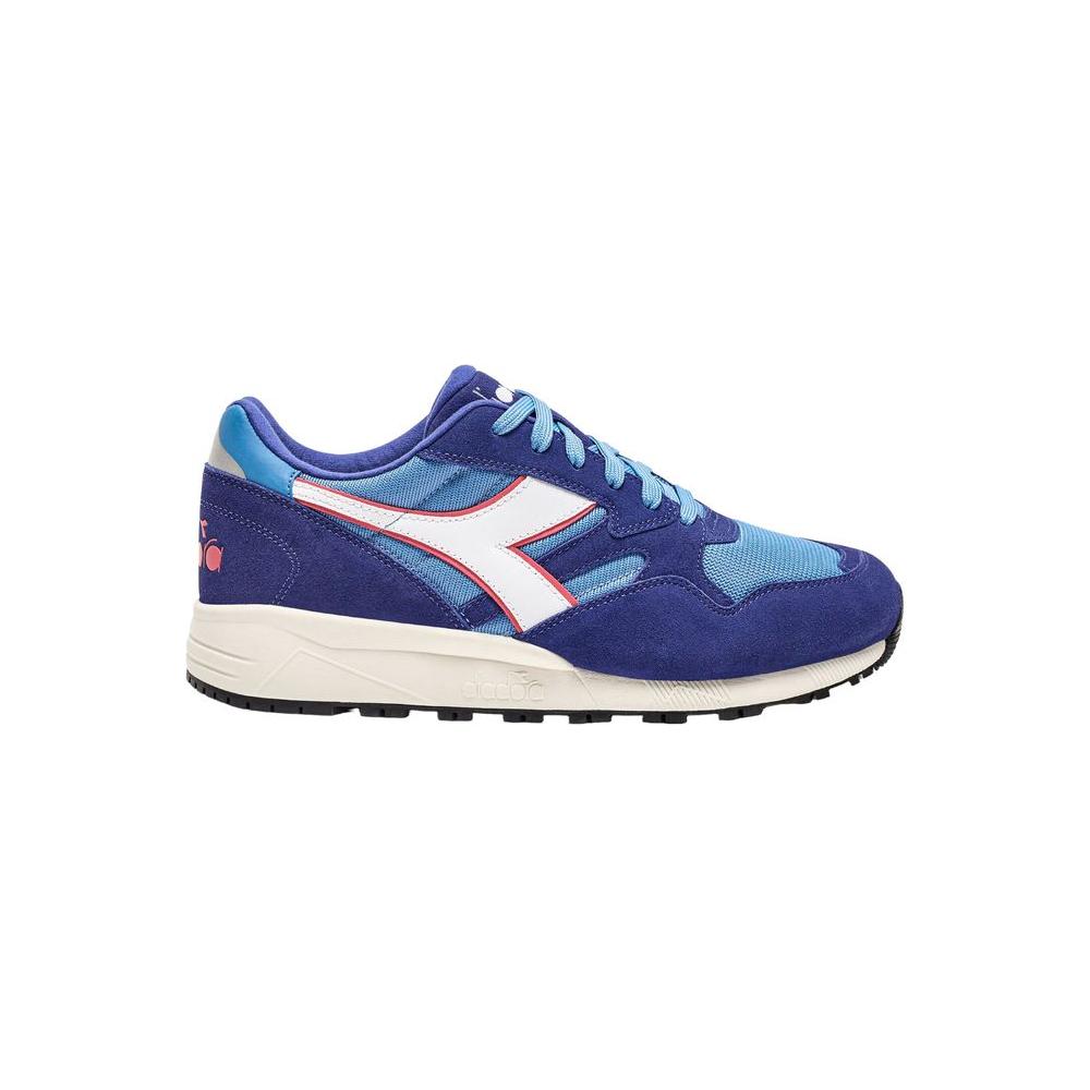 Diadora Blue Leather Sneaker Diadora