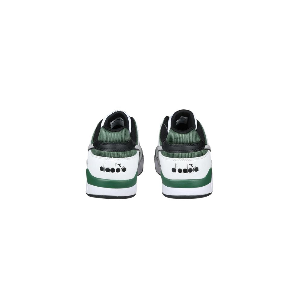 Diadora Green Leather Sneaker Diadora