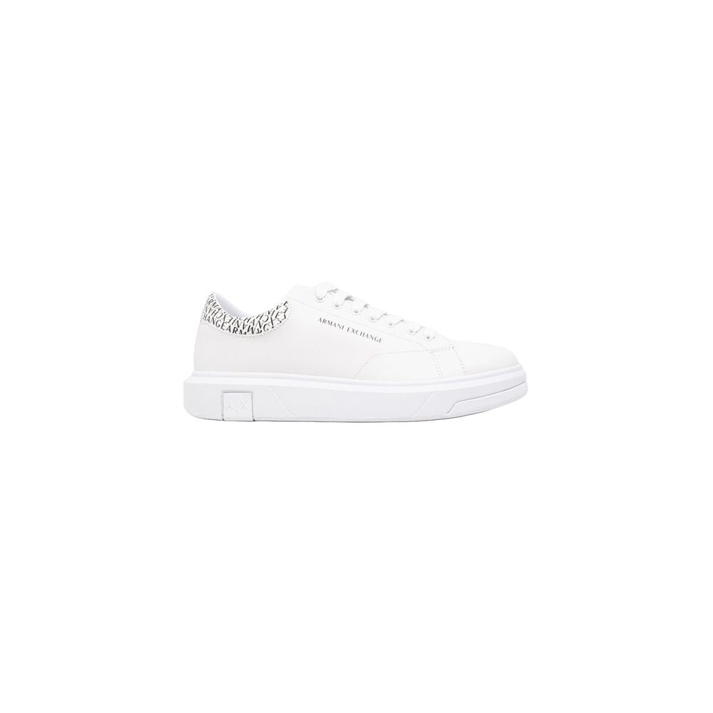 Armani Exchange White Polyester Sneaker Armani Exchange