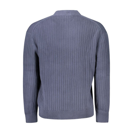 Calvin Klein Blue Cotton Sweater Calvin Klein