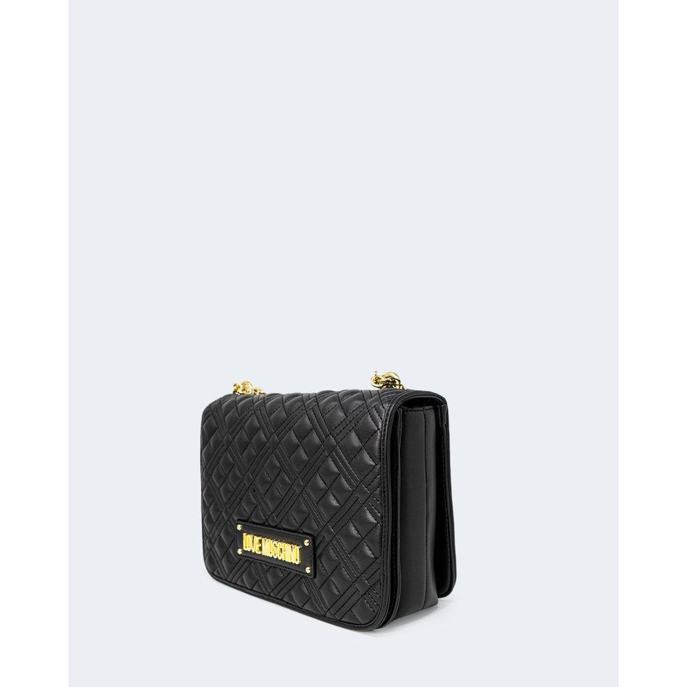 Love Moschino Black Polyethylene Handbag Love Moschino