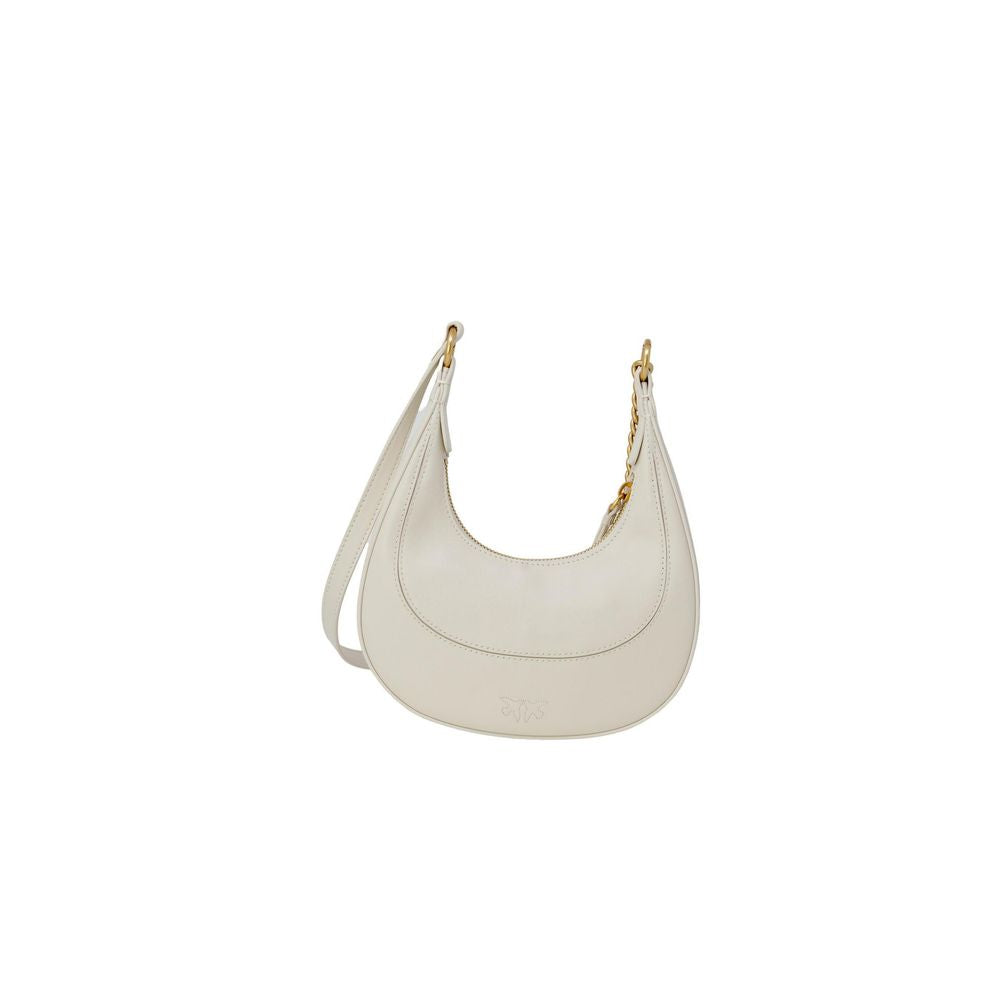 PINKO White Leather Handbag PINKO