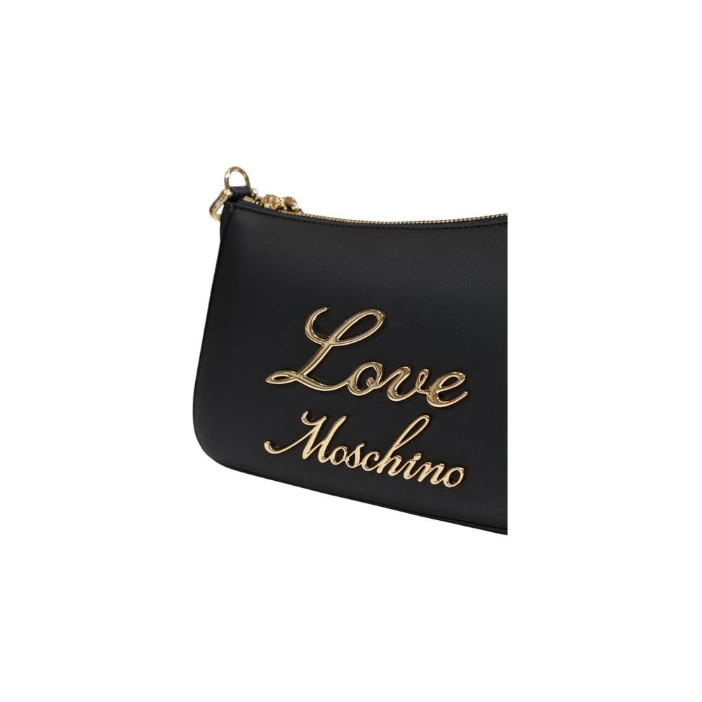 Love Moschino Black Polyethylene Handbag Love Moschino