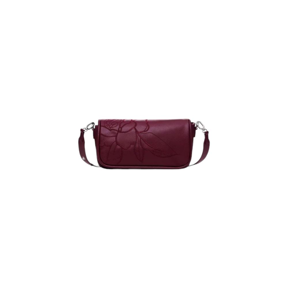 Desigual Bordeaux Polyethylene Handbag Desigual