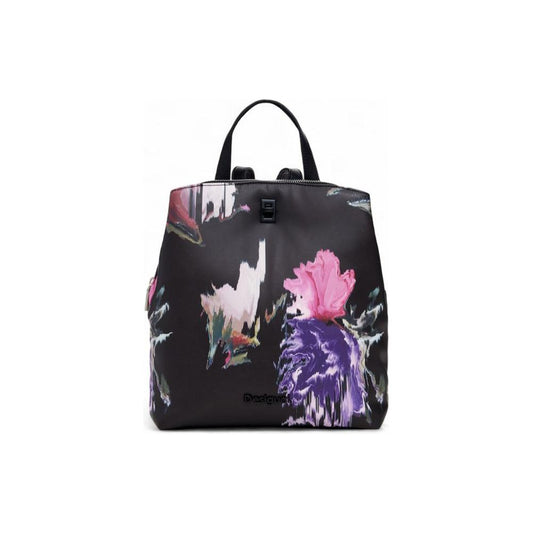 Desigual Black Polyethylene Backpack Desigual