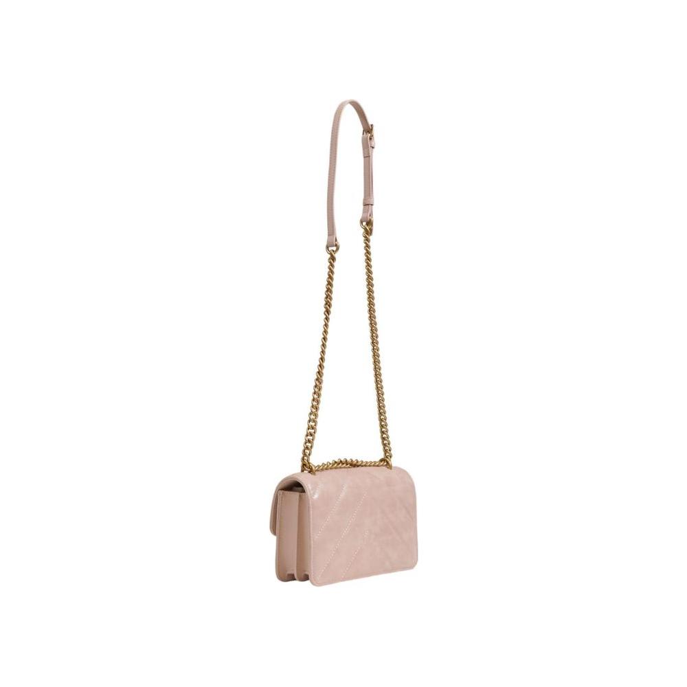 PINKO Pink Leather Handbag PINKO