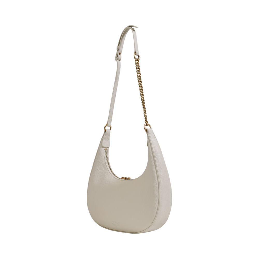 PINKO White Leather Handbag PINKO