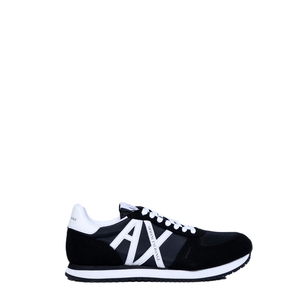 Armani Exchange Black Polyester Sneaker