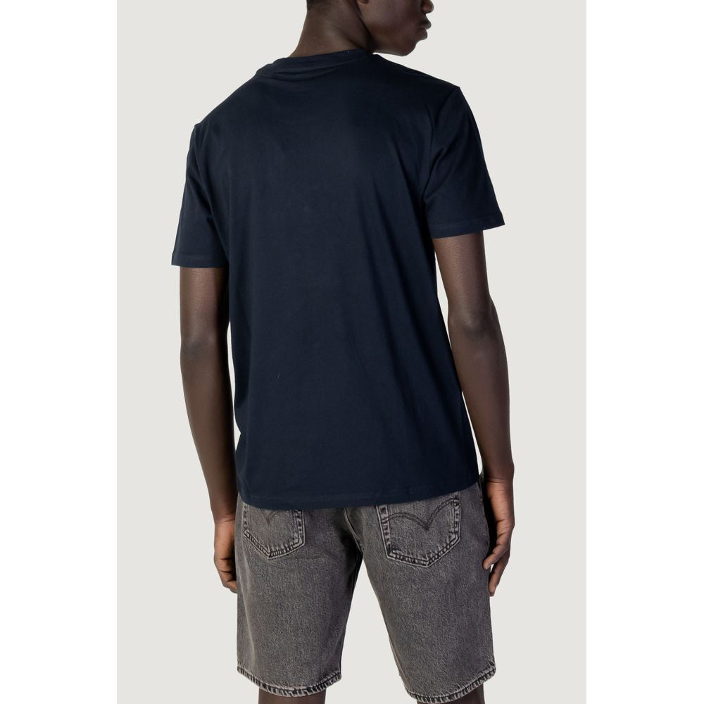 Hugo Boss Blue Cotton T-Shirt Hugo Boss