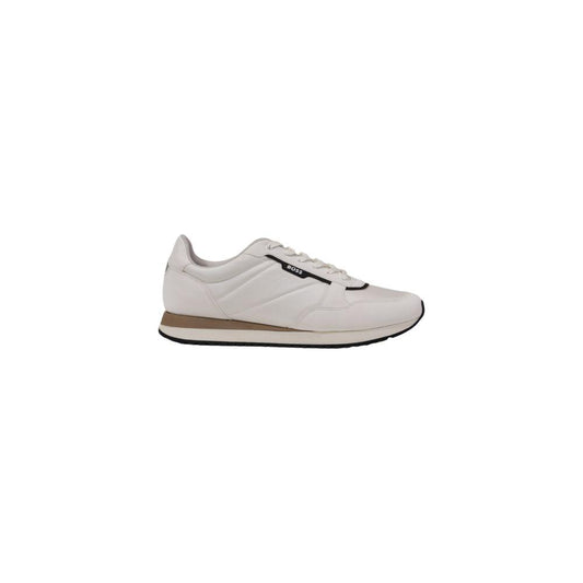 Hugo Boss White Polyester Sneaker Hugo Boss