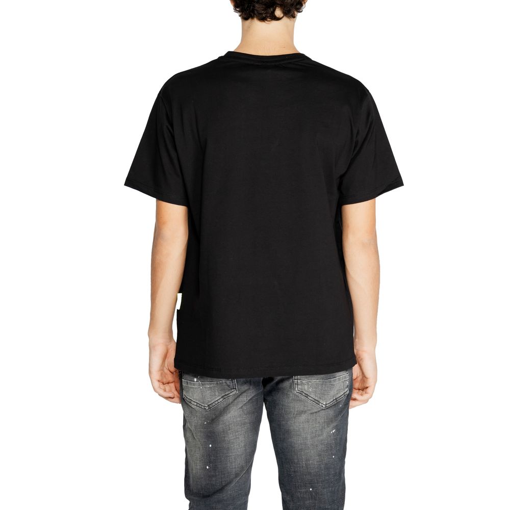 Icon Black Cotton T-Shirt Icon