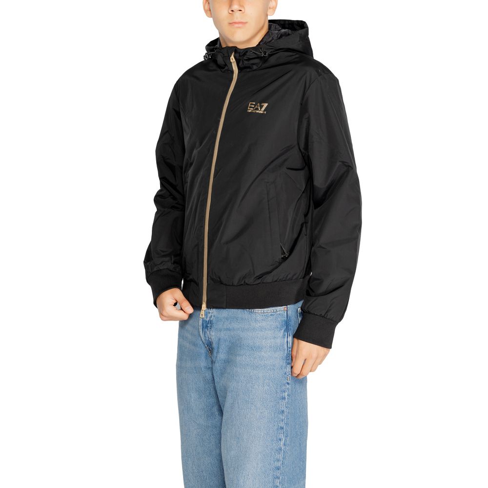 EA7 Emporio Armani Bicolor Polyamide Jacket EA7 Emporio Armani