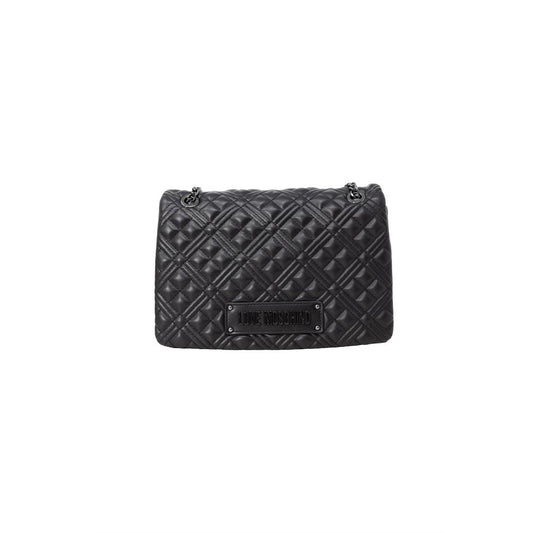 Love Moschino Black Polyethylene Handbag Love Moschino