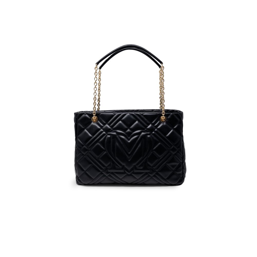 Love Moschino Black Polyethylene Handbag Love Moschino