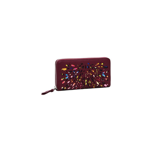 Desigual Purple Polyethylene Wallet Desigual