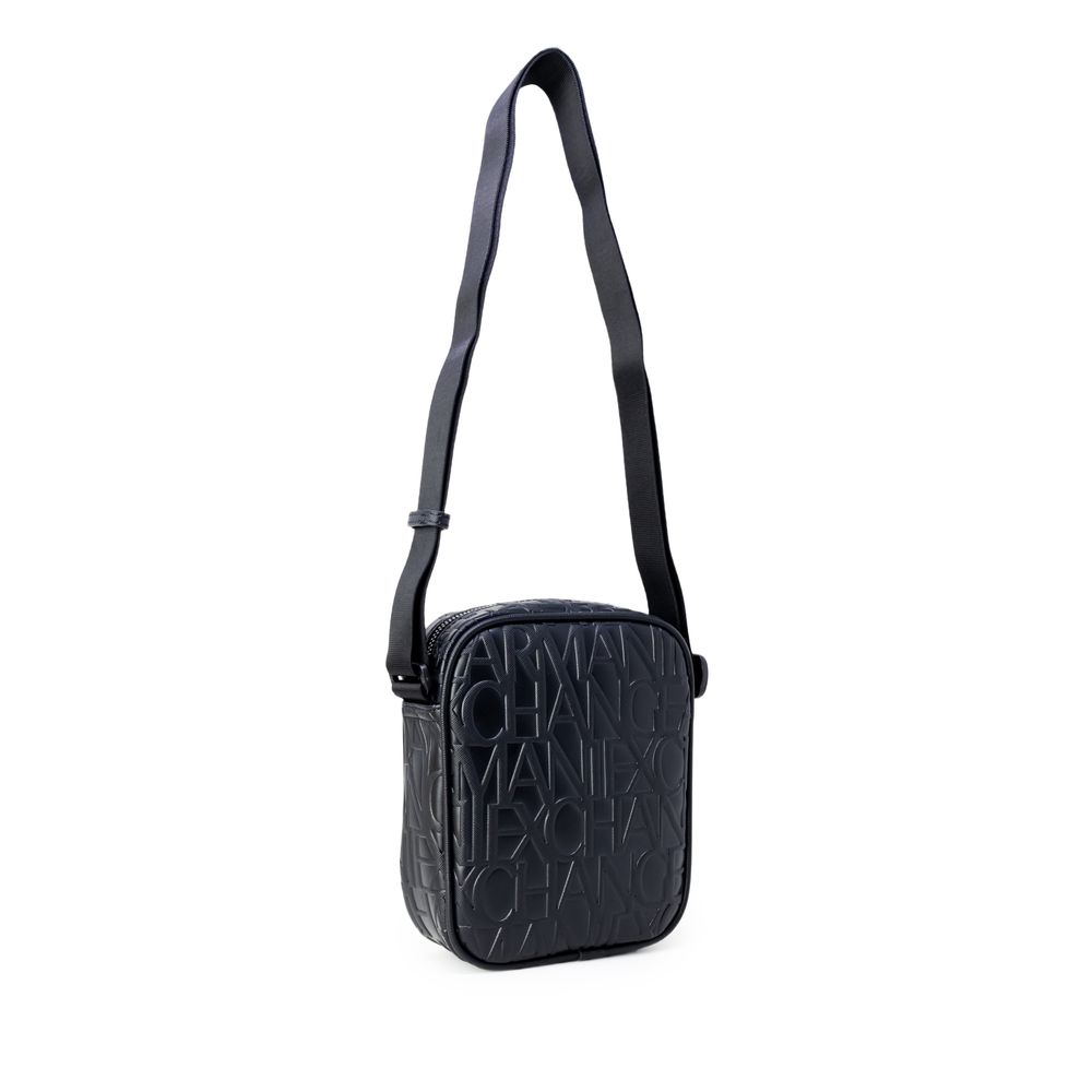 Armani Exchange Black Synthetic Leather Bag Armani Exchange