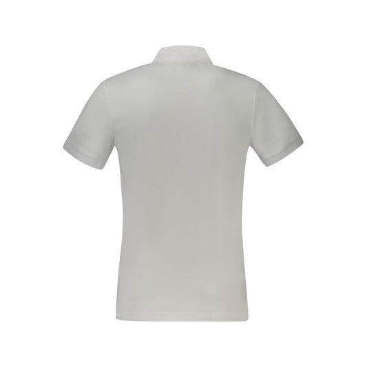 Hugo Boss White Cotton Polo Shirt Hugo Boss