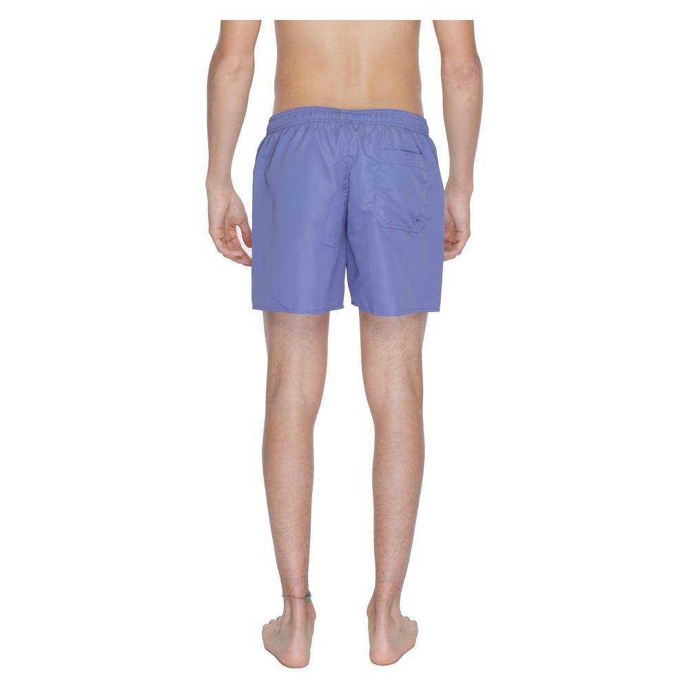 EA7 Emporio Armani Purple Polyester Swimwear EA7 Emporio Armani Rosy Brown