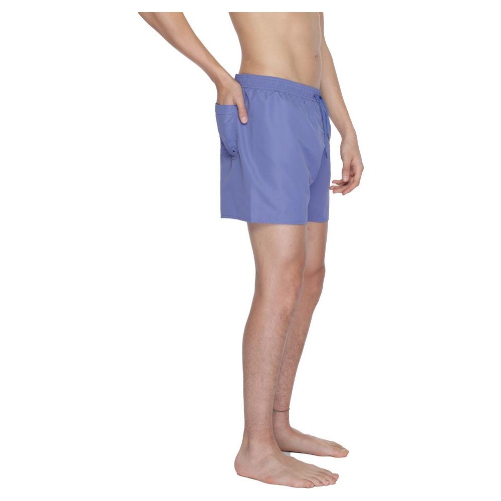 EA7 Emporio Armani Purple Polyester Swimwear EA7 Emporio Armani Rosy Brown
