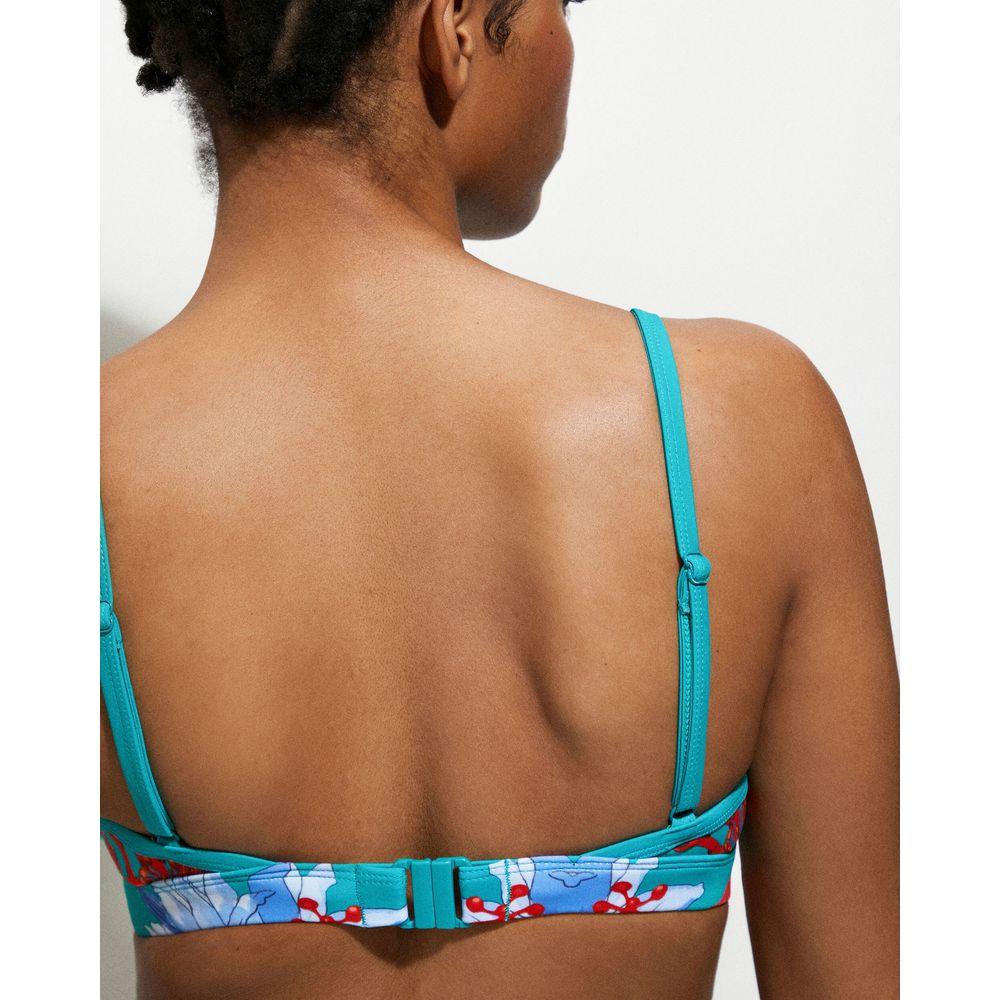 Desigual Turquoise Polyester Swimwear Desigual