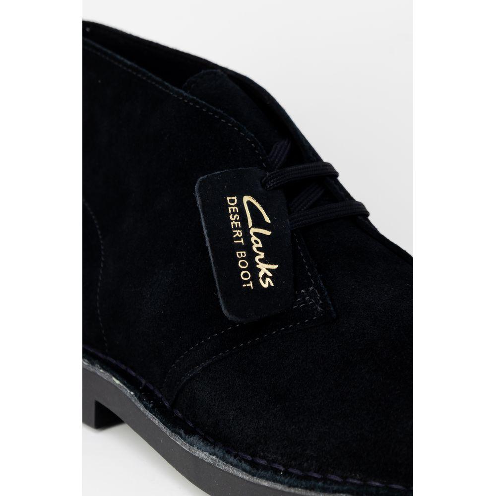 Clarks Black Leather Boot Clarks Black