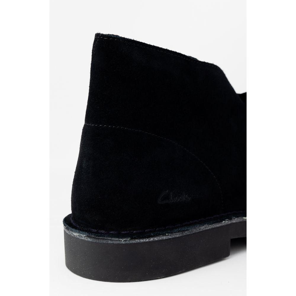 Clarks Black Leather Boot Clarks Black