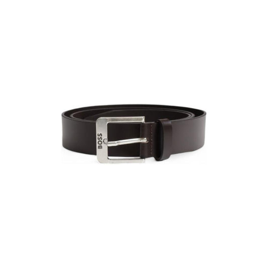 Hugo Boss Brown Leather Belt Hugo Boss