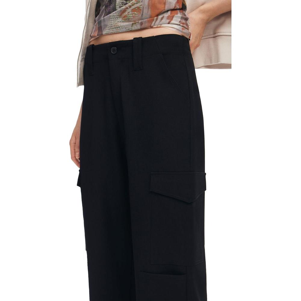 Desigual Black Polyester Jeans & Pant Desigual