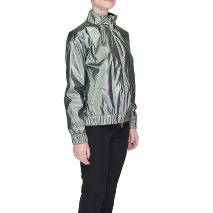 Suns Green Polyester Shell Jacket Suns