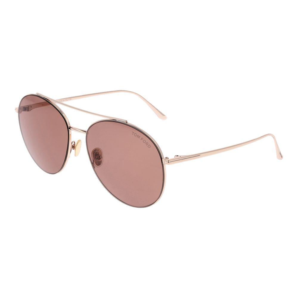 Tom Ford Rose Gold Women Sunglasses Tom Ford Rosy Brown