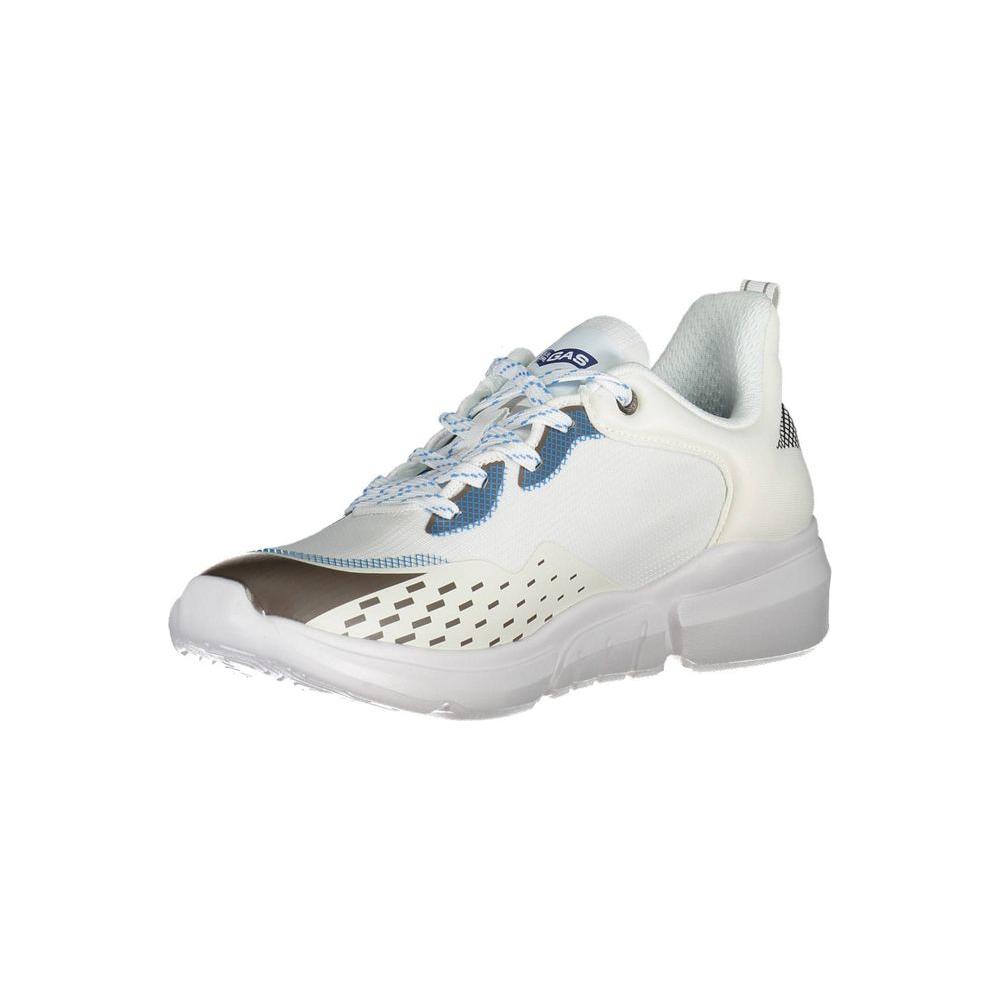 Gas White Artificial Leather Sneaker Gas