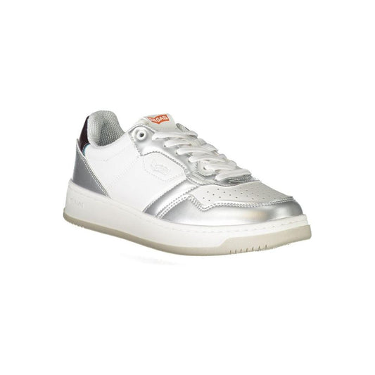 Gas White Polyester Sneaker Gas