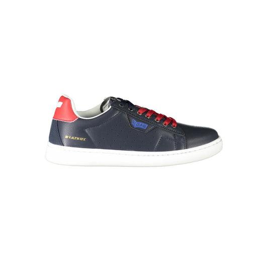 Gas Blue Polyester Sneaker Gas