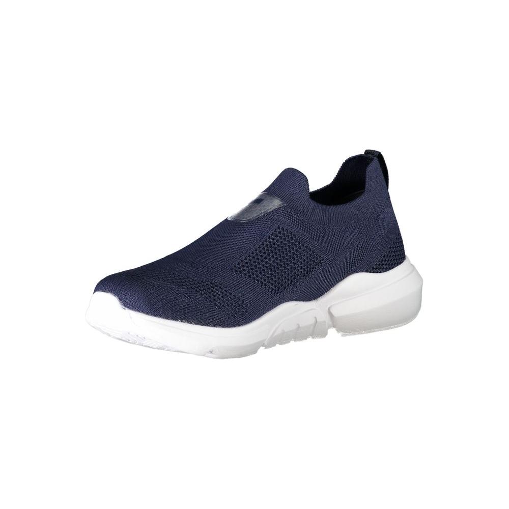 Gas Blue Polyester Sneaker Gas