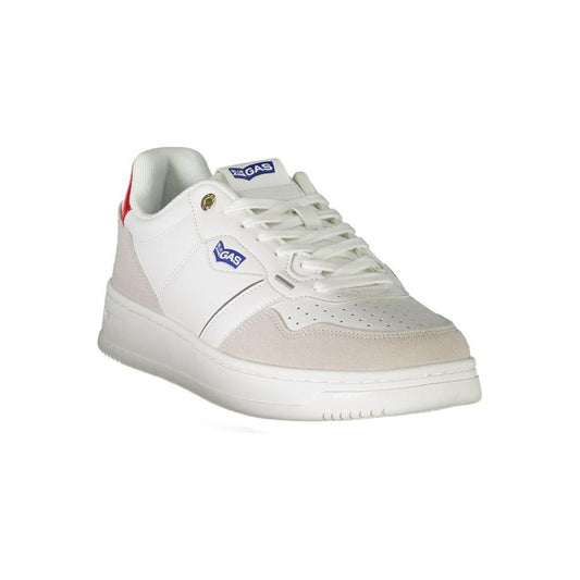 Gas White Polyester Sneaker Gas