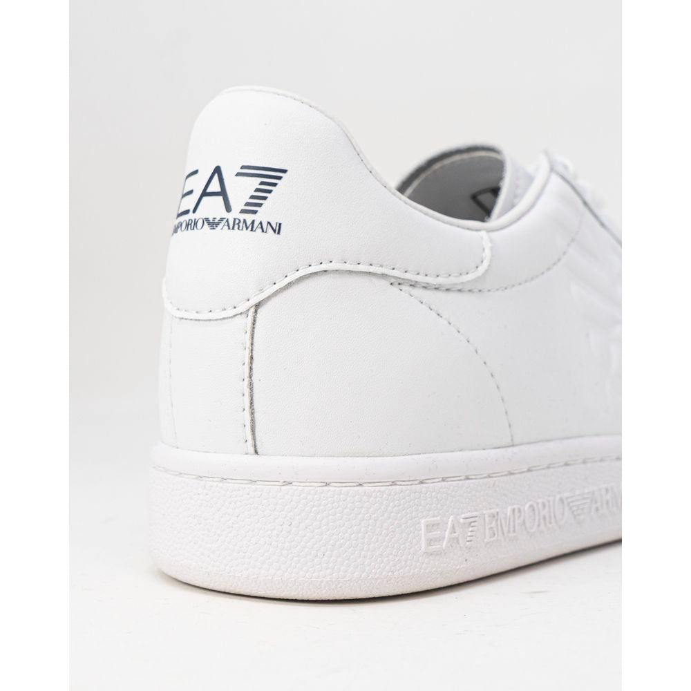 EA7 Emporio Armani White Polyethylene Sneaker EA7 Emporio Armani