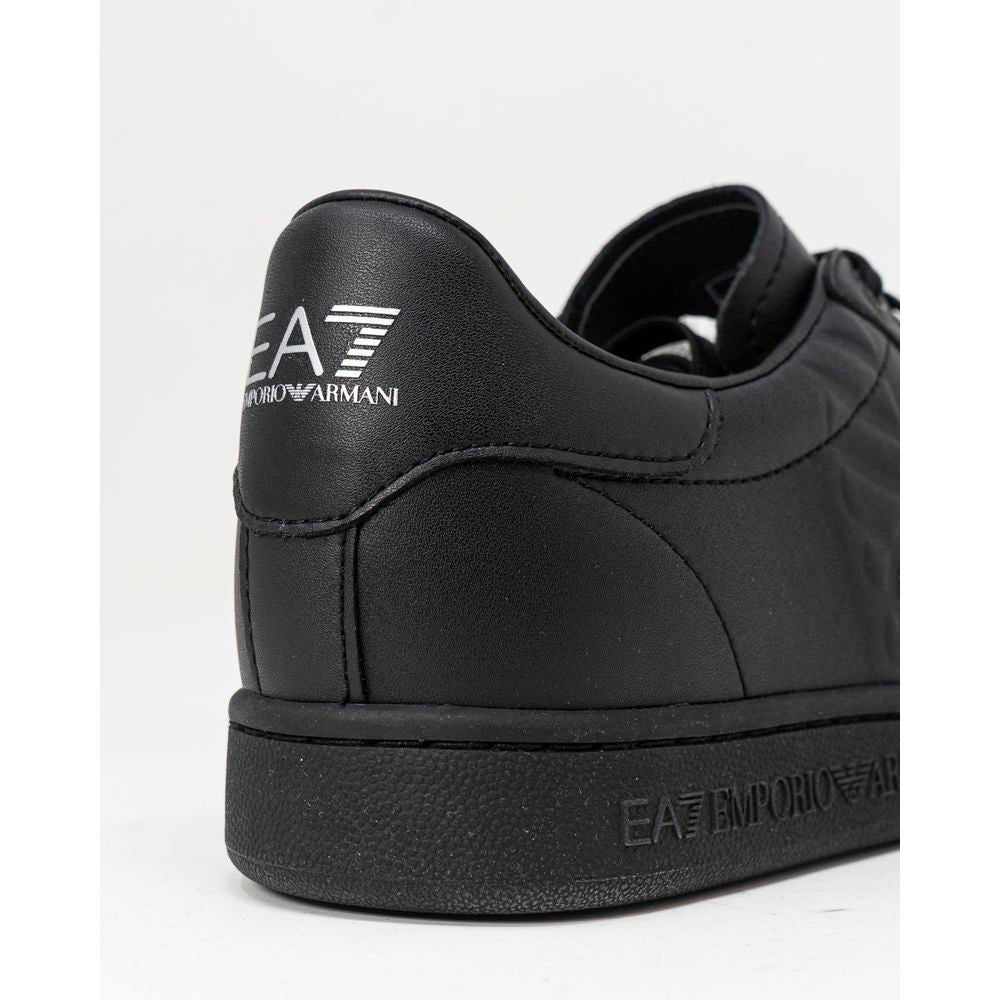 EA7 Emporio Armani Black Polyethylene Sneaker EA7 Emporio Armani