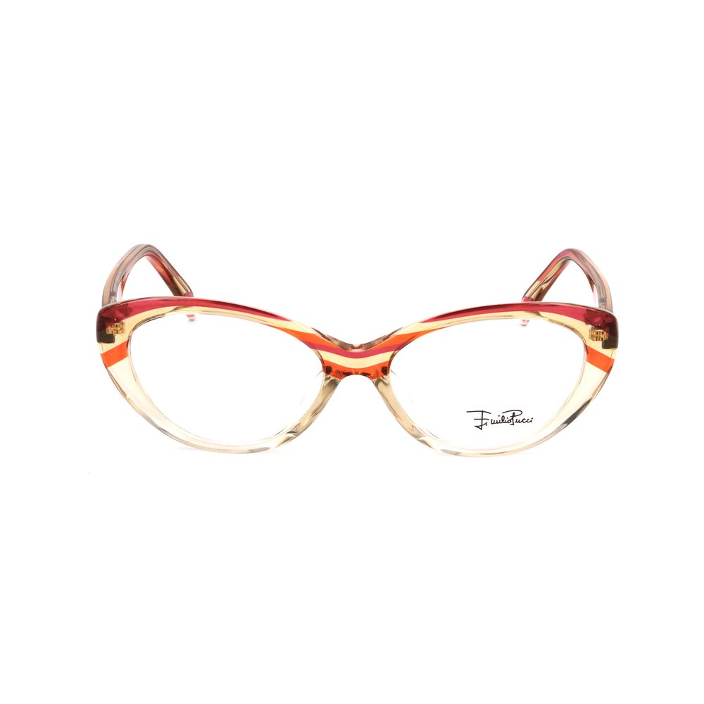 Emilio Pucci Multicolor Plastic Glasses (Frames) 1728,67434610848,Accessories,Emilio Pucci,Glasses (Frames) - Glasses and Sunglasses - Accessories,Glasses and Sunglasses - Accessories,Multicolor,New with tags,Women