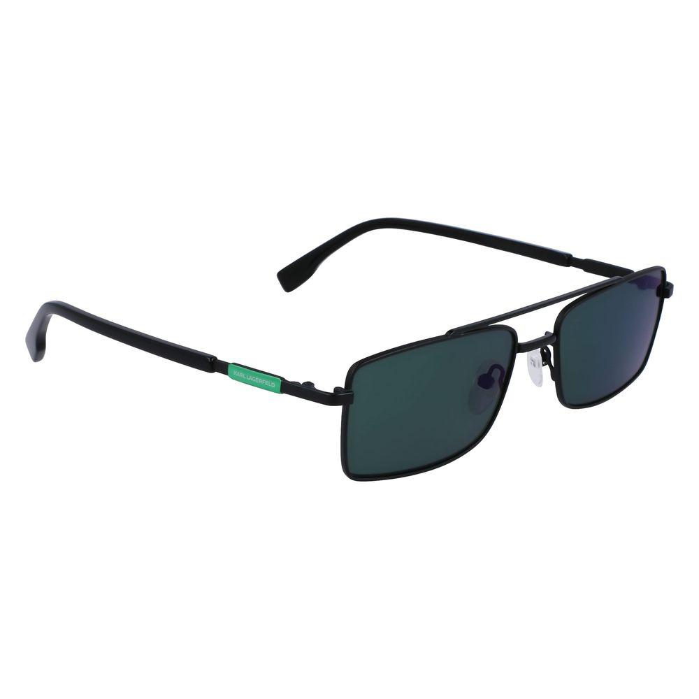 Karl Lagerfeld Black Metal Sunglasses Karl Lagerfeld