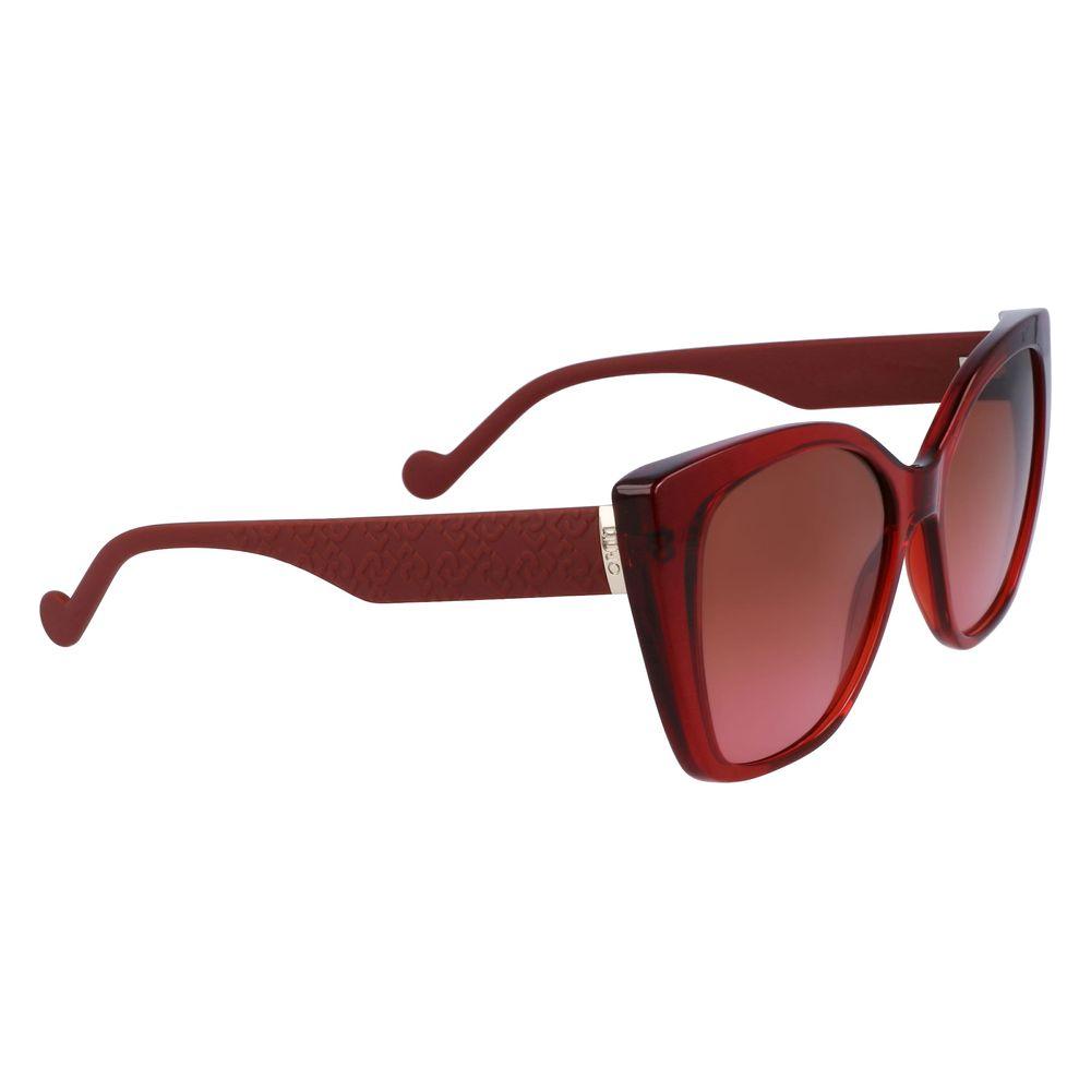 Liu Jo Red Injected Sunglasses Liu Jo