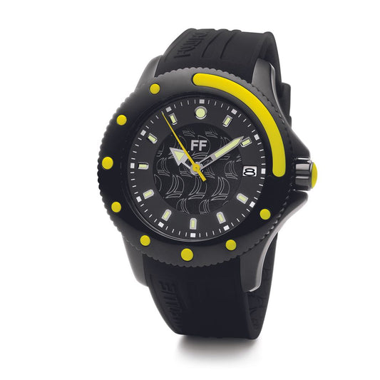 Folli Follie Black Silicone Watch Folli Follie