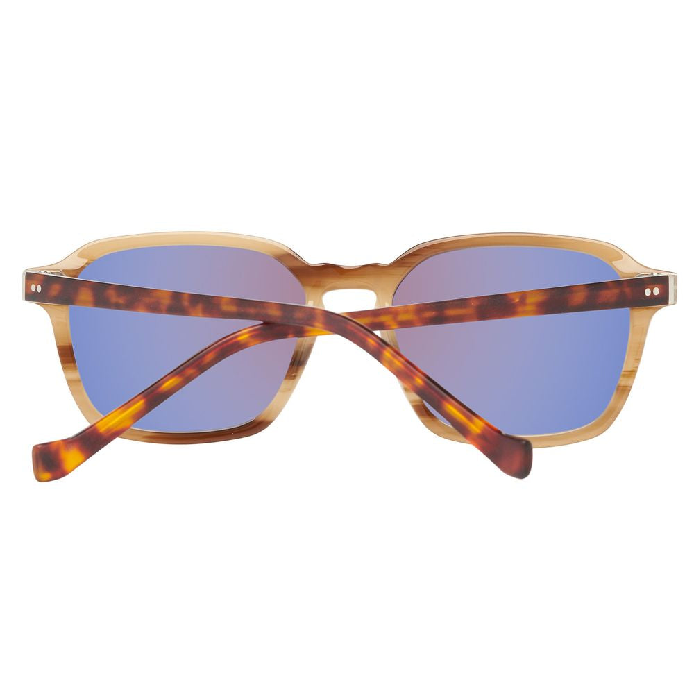 Hackett Brown Acetate Sunglasses Hackett Dark Gray