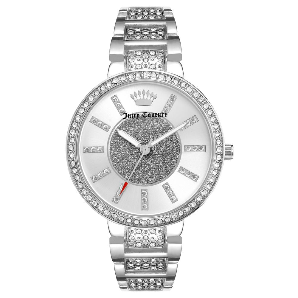 Juicy Couture Silver Metal Dress Watch