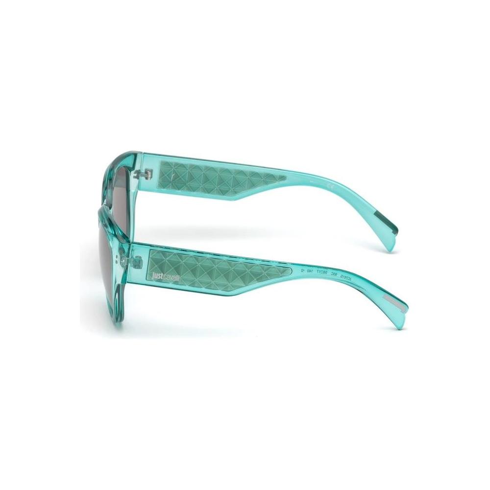 Just Cavalli Blue Plastic Sunglasses Just Cavalli