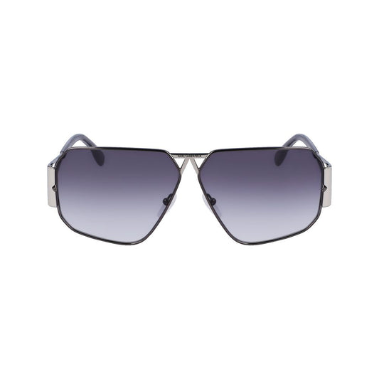 Karl Lagerfeld Gray Metal Sunglasses Karl Lagerfeld