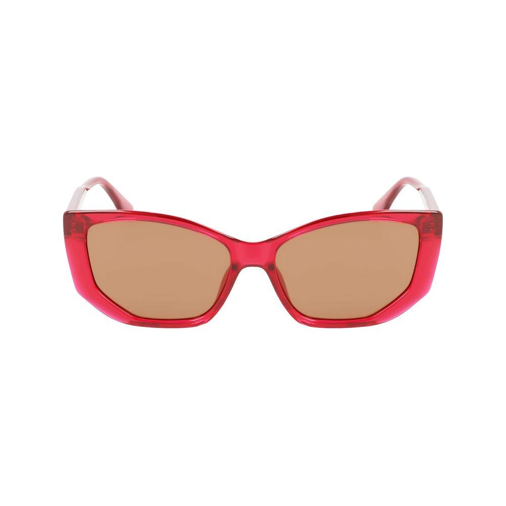 Karl Lagerfeld Red Injected Sunglasses Karl Lagerfeld