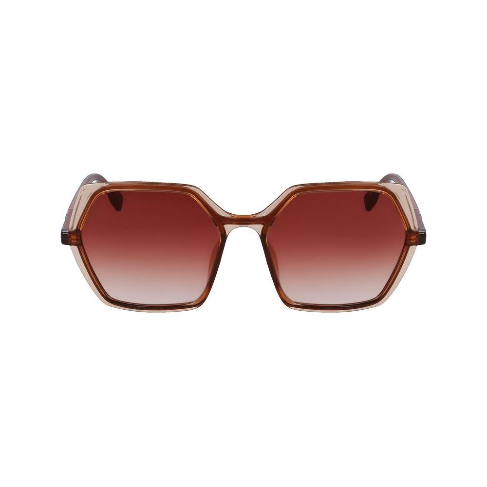 Karl Lagerfeld Brown Injected Sunglasses Karl Lagerfeld Sienna