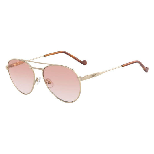 Liu Jo Gold Metal Sunglasses Liu Jo